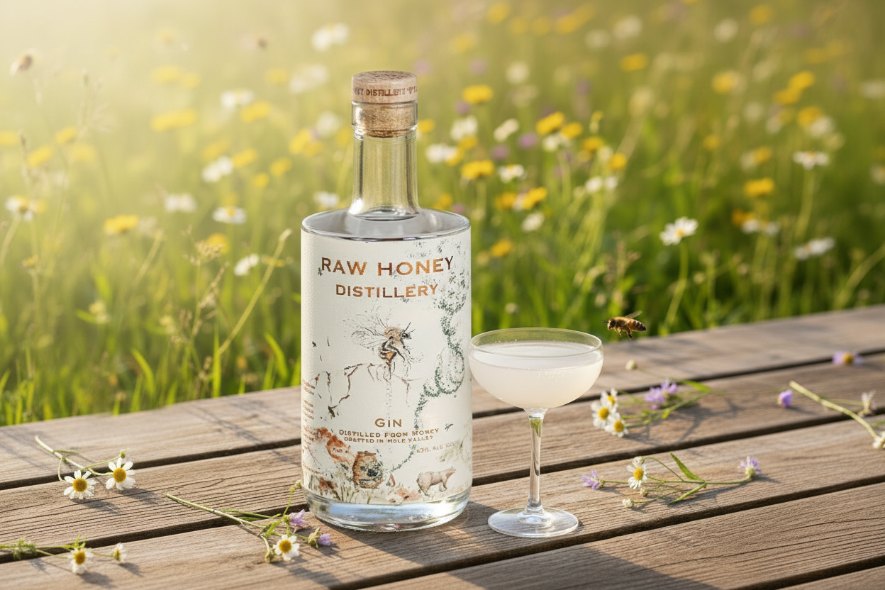 Raw Honey Distillery Gin — Reset Proportions